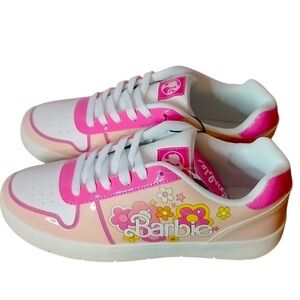 New! BARBIE by Mattel Women's Lace Up Sneakers  Size 9